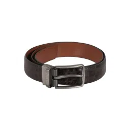 Hidesign Brown & Tan Leather Reversible Belt-picture-17