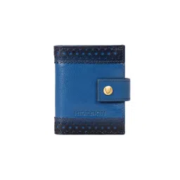 Hidesign Churro W1 Genuine Leather Women's Card Holder - Blue-picture-25