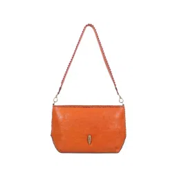 Hidesign Maasai Orange Solid Medium Sling Handbag-picture-37