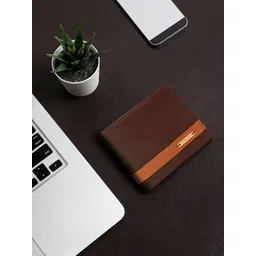 Hidesign Men Brown Solid Two Fold Leather Wallet-picture-25
