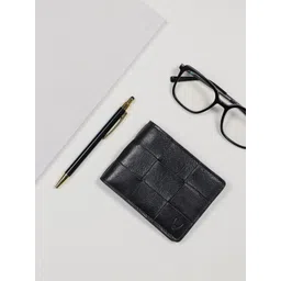 Hidesign Men Textured Leather Two Fold Wallet-picture-24
