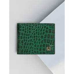 Hidesign Monaco eoss Forest green Casual Leather Bi-Fold Wallet for Men-picture-13