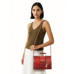 Hidesign Red Sling Handbag-picture-24