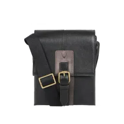 Hidesign Regent 01 Black Solid Medium Cross Body Bag-picture-47