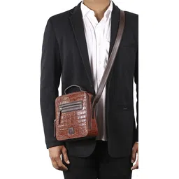 hidesign Tan Men Sling Bag SERRANO 01-picture-15
