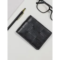 Hidesign Wabi Sabi Black Casual Leather Bi-Fold Wallet For Men-picture-36