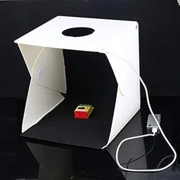 HIFFIN Photo Bag 30cm Medium Size Portable Folding with 1 led Strips lightbox Photography Photo Studio Softbox Lighting Kit Light Box for Phone Digital Camera-picture-29