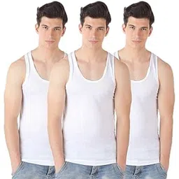 hiflyers Men Organic Cotton Vest (Pack of 3)-picture-43