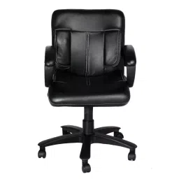 High Living Neptune Black Medium Back Office Chair image 2