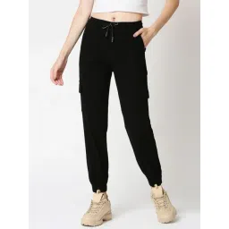 High Star Black High Rise Joggers-image-39