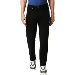 High Star Black Lightly Washed Relaxed Fit Jeans-picture-40