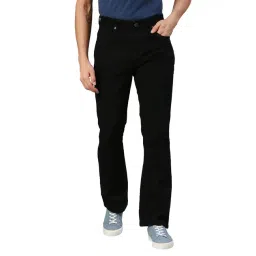 High Star Black Regular Fit Lightly Washed Jeans-picture-21