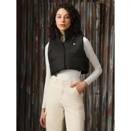 High Star Black Regular Fit Puffer Jacket-picture-44