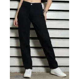 High Star Black Relaxed Fit High Rise Jeans-picture-36