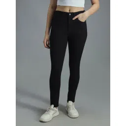 High Star Black Skinny Fit High Rise Jeans-image-30