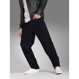 High Star Blue Cotton Regular Fit Jeans-picture-41