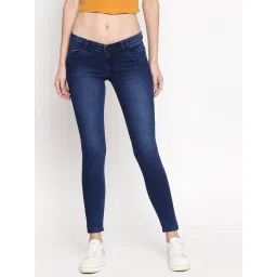 High Star Blue Mid Rise Slim Fit Jeans-picture-36