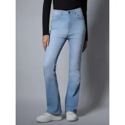 High Star Blue Regular Fit High Rise Jeans-picture-27