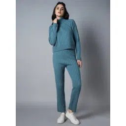 High Star Green Acrylic Maxi Co-ord Set-picture-11