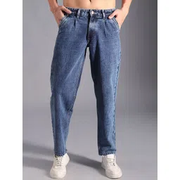 High Star Men Straight Tapered Cotton Fit Jeans-picture-11