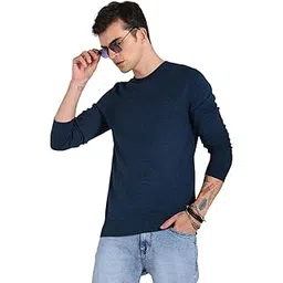 high star Men's Cotton Round Neck Sweater-picture-33