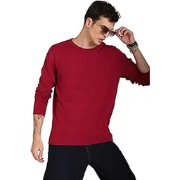high star Men's HSMSWW23106RDNF_LY Long Sleeves Regular Fit Sweater-picture-14