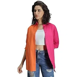 high star Women's Cotton Oversized Fit Shirt-picture-45