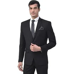 highek Black Blazer for Men-picture-15
