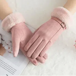highever Solid Winter Women Gloves-picture-10
