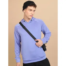 HIGHLANDER Hooded Raglan Sleeves Relaxed Fit Pullover-picture-10