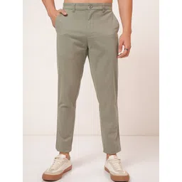 HIGHLANDER Khaki Men Tapered Fit Chinos Trousers-picture-19