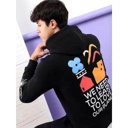 HIGHLANDER Men Black Hooded Sweatshirt-picture-41