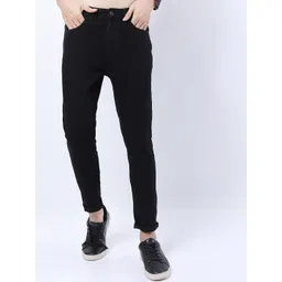 HIGHLANDER Men Black Skinny Fit Stretchable Jeans-picture-21