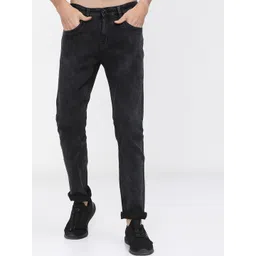 HIGHLANDER Men Black Slim Fit Stretchable Jeans-picture-22