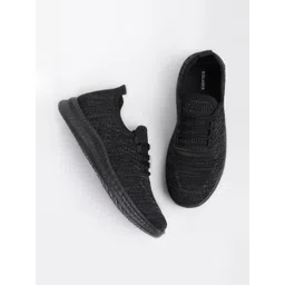 HIGHLANDER Men Black Sneakers image 5