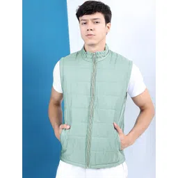 HIGHLANDER Men Blue Padded Jacket-picture-20