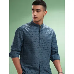 HIGHLANDER Men Comfort Opaque Casual Shirt-picture-27