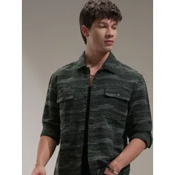 HIGHLANDER Men Comfort Opaque Casual Shirt-picture-23