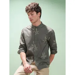 HIGHLANDER Men Comfort Opaque Casual Shirt-picture-31