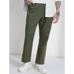 HIGHLANDER Men Comfort Straight Fit Trousers-picture-22