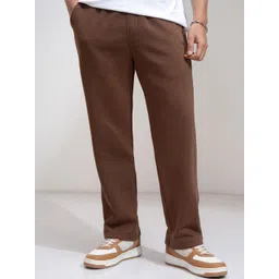 HIGHLANDER Men Cotton Mid-Rise Straight Fit Trousers-picture-23