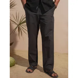 Highlander Men Elasticated Relaxed Soft Trousers-picture-28