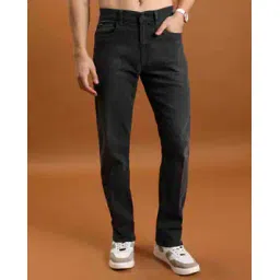 highlander Men Light-Wash Straight Fit Jeans-picture-20