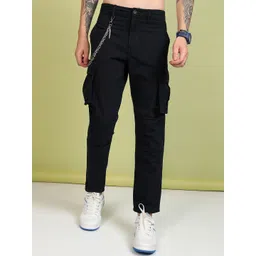 HIGHLANDER Men Mid-Rise Cargos Trousers-picture-38