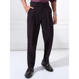 HIGHLANDER Men Mid-Rise Regular Fit Trousers-image-39
