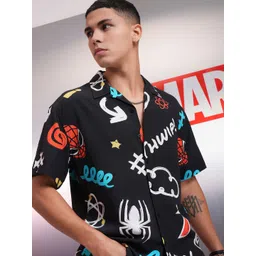 HIGHLANDER Men Opaque Printed Casual Shirt-picture-37