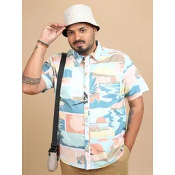 HIGHLANDER Men Plus Size Regular Fit Casual Shirt-image-37