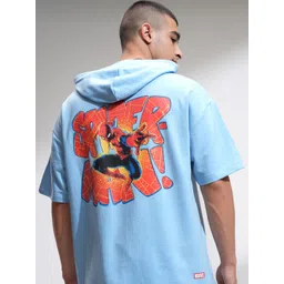 HIGHLANDER Men Printed Hooded Pullover Sweatshirt-picture-16