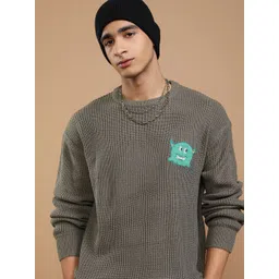 HIGHLANDER Men Pullover with Embellished Detail-picture-12