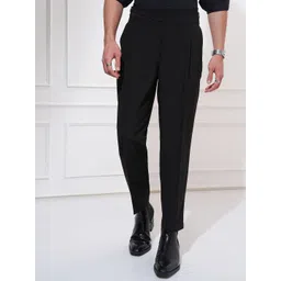 HIGHLANDER Men Regular Fit Chinos Trousers-image-5